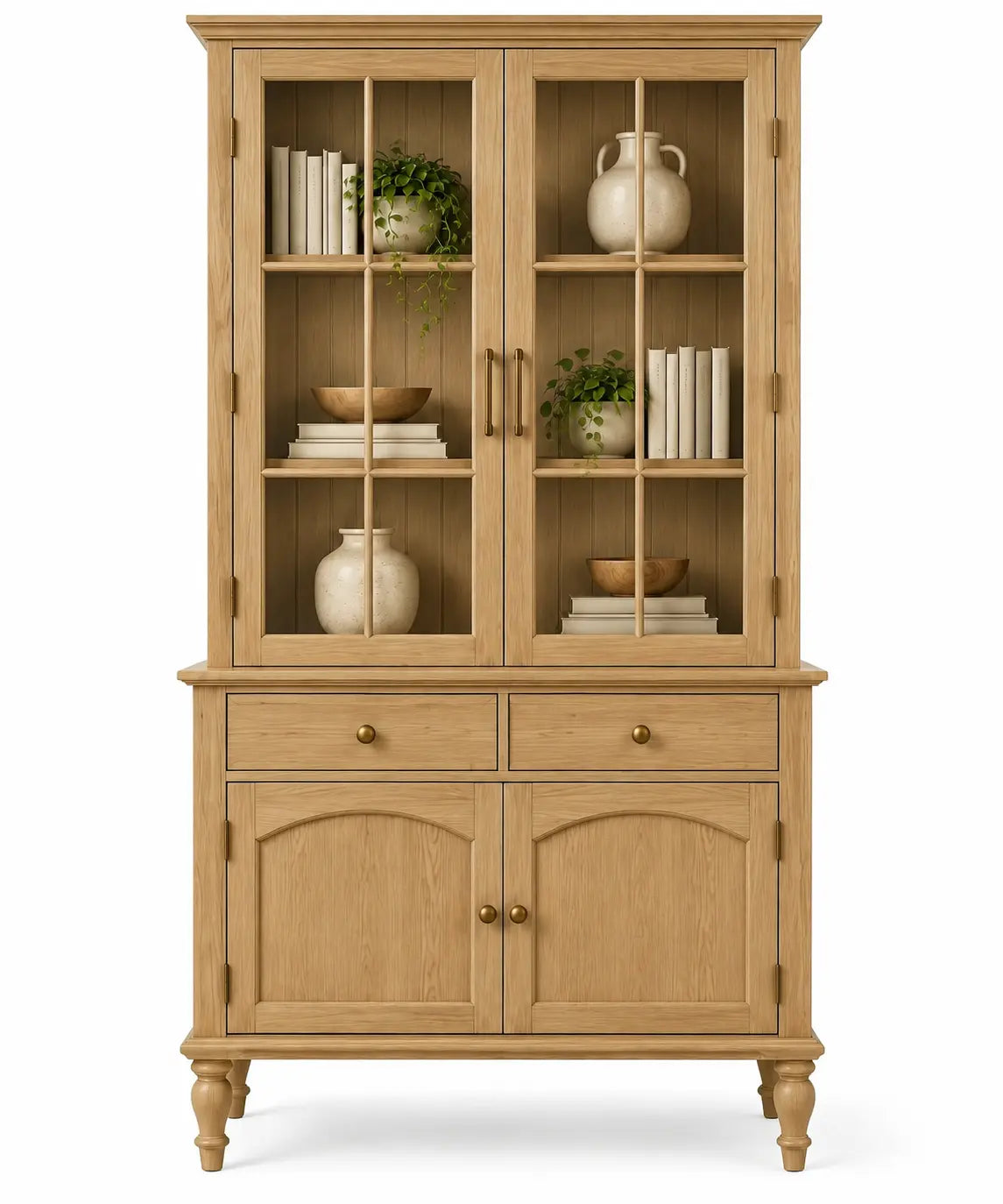 Vitrina de almacenamiento, marr¨®n